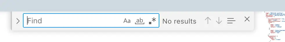 Mirata Workflow Editor Daisy Chaining search bar with no results.